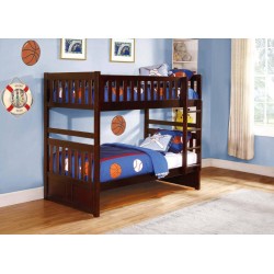 Giường 2 tầng Bella 45013 màu nâu